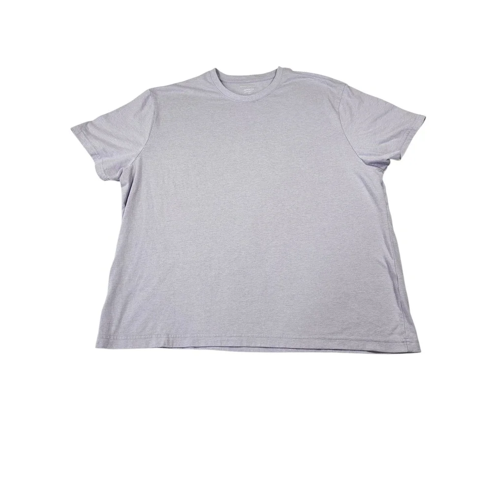 Banana Republic Mens Premium Wash T-Shirt XL Light Purple Lavender Crewneck Tee - Picture 1 of 6